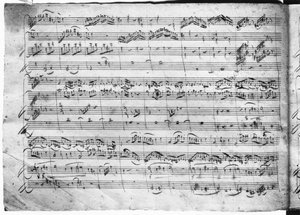 Trio en sol majeur pour violon, clavecin et violoncelle (K 496) 1786 (2e page)